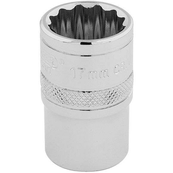 Draper socket 1/2 12 point Hi - Torq 17mm UniversalRef: Dp00169A / 1102624