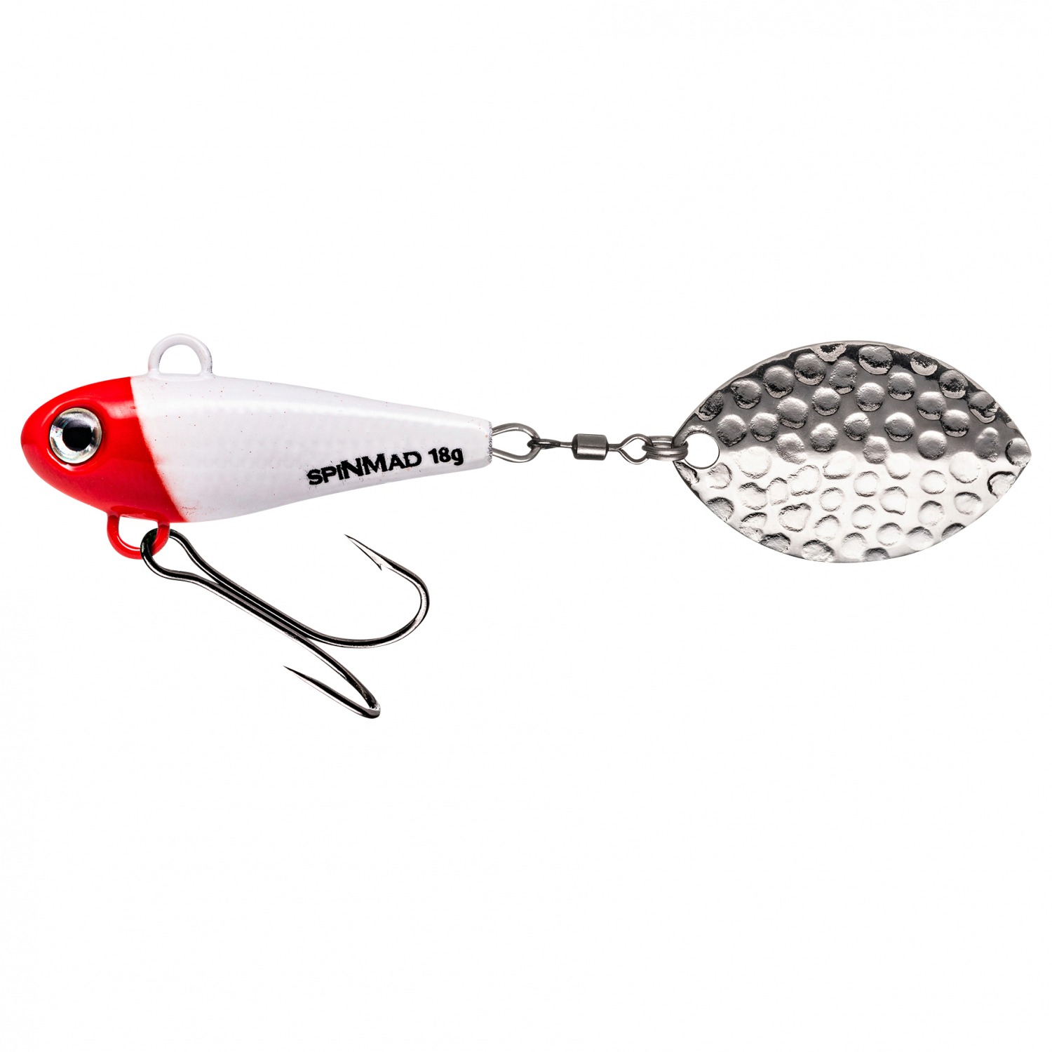 SpinMad Lead Head Spinners Originals (Redhead, 18 g)