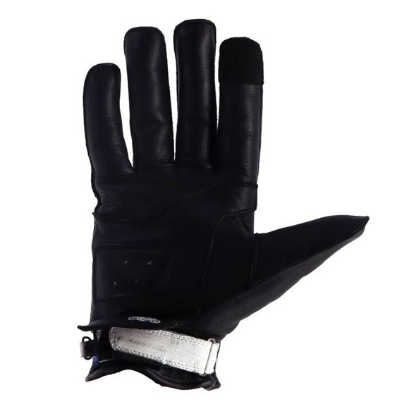 Helstons ZIPER Gloves - Black / BlueRef: HS1158