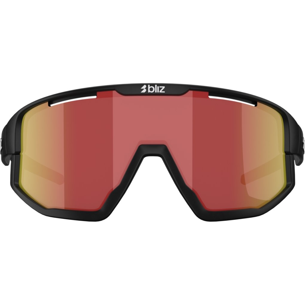 Bliz Vision Glasses - Matt Black - Brown Red Multi
