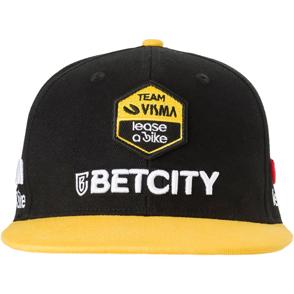 RAPidGEAR Team Visma | Lease a Bike Podium Flat Cap 2025 - black