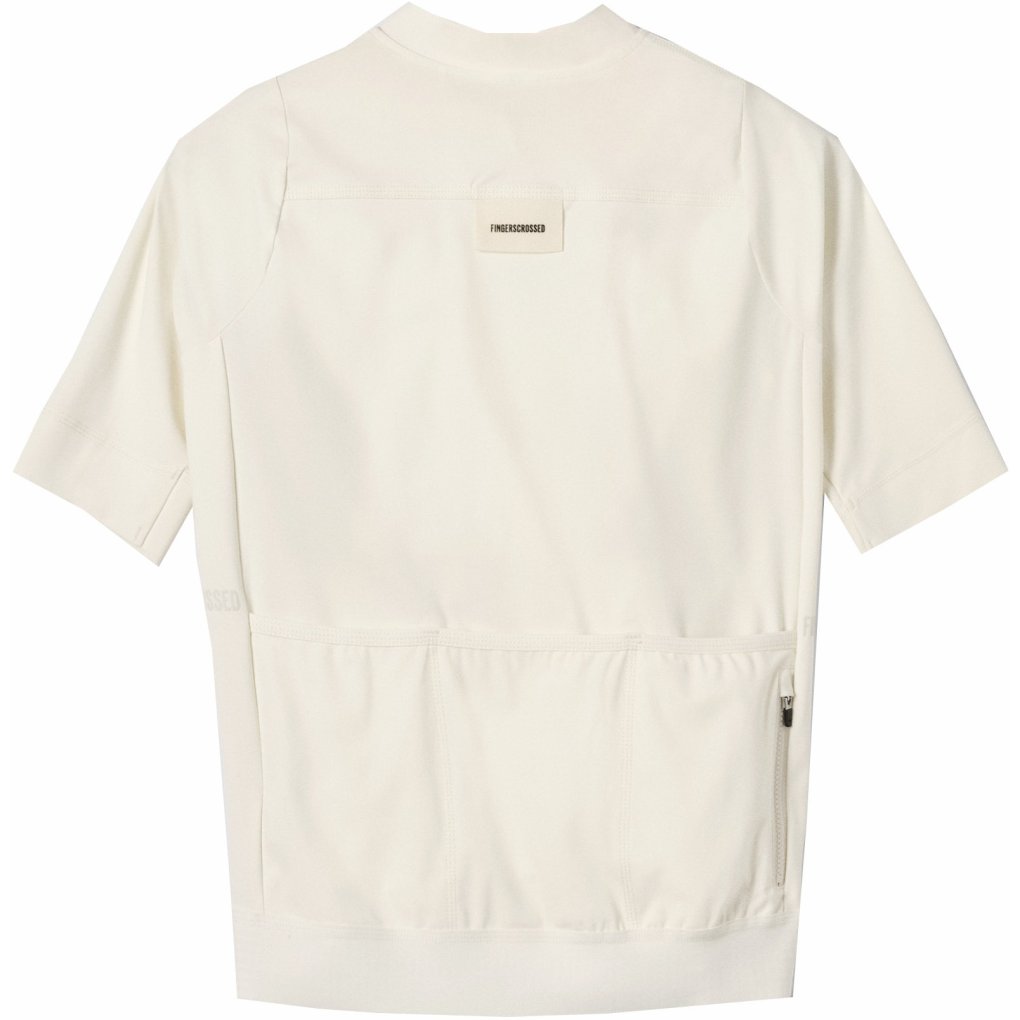 FINGERSCROSSED Road Short Sleeve Jersey Women - Antique Cream