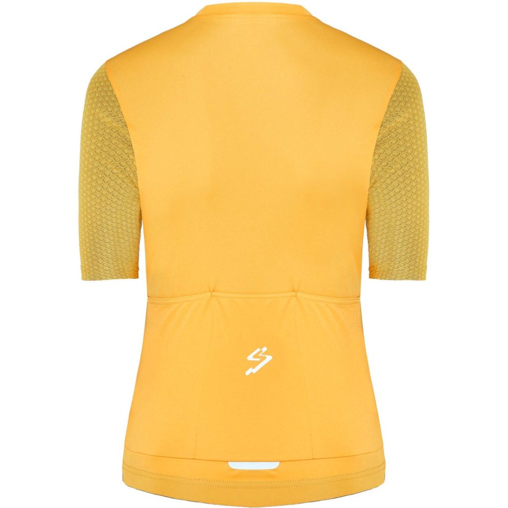 Spiuk ANATOMIC Short Sleeve Jersey Women - ochre