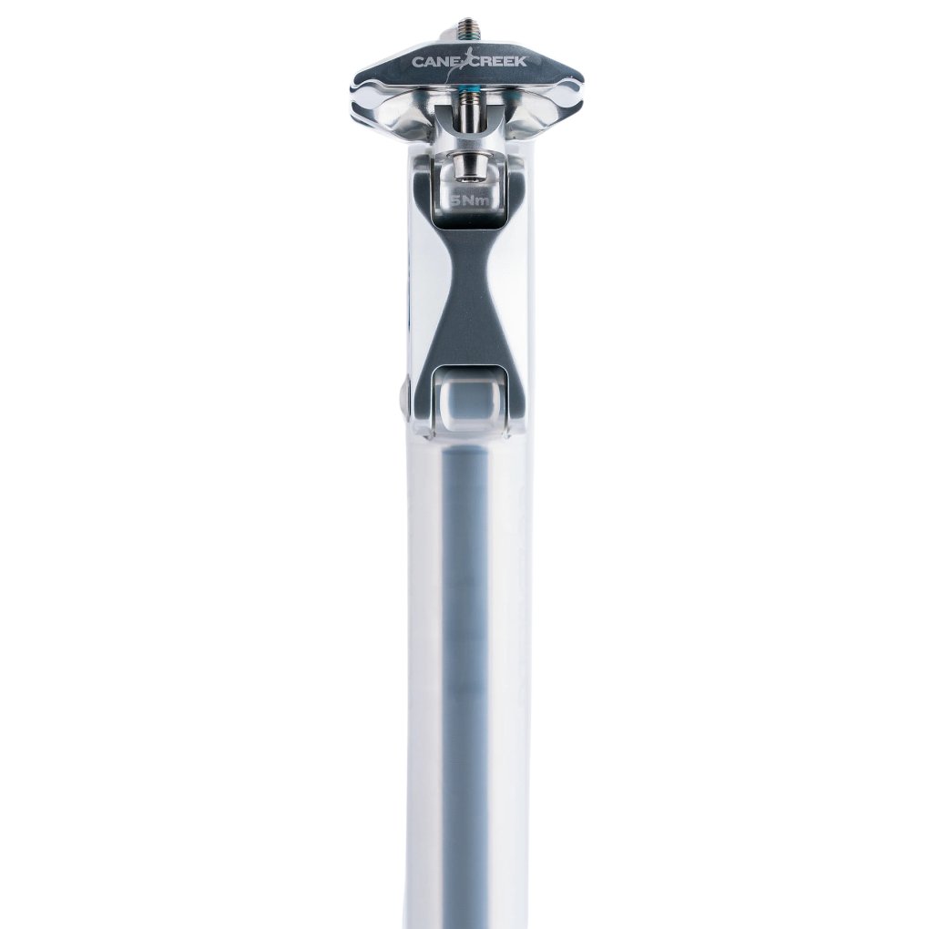 Cane Creek eeSilk+ Suspension Seatpost - Aluminium - 378mm - Ø 27.2mm - silver
