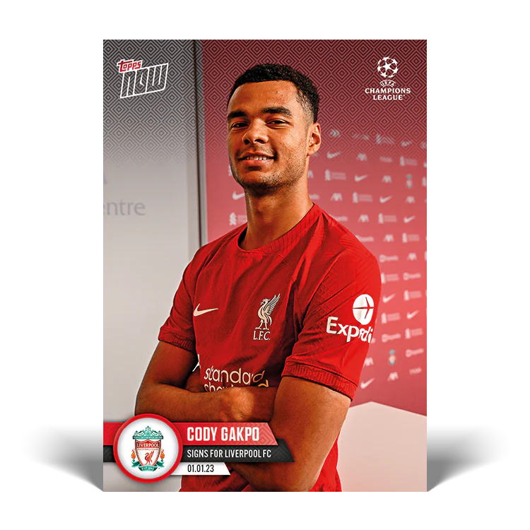 Topps UK - Signs for Liverpool FC - UCL TOPPS NOW® Card #69