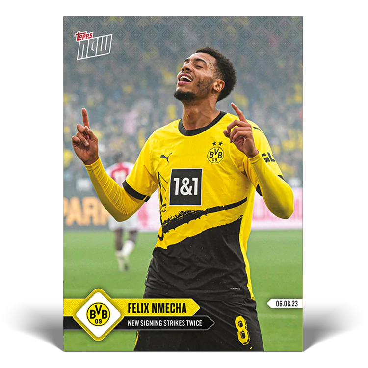 Topps UK - New signings strikes twice - BVB TOPPS NOW® Card #009