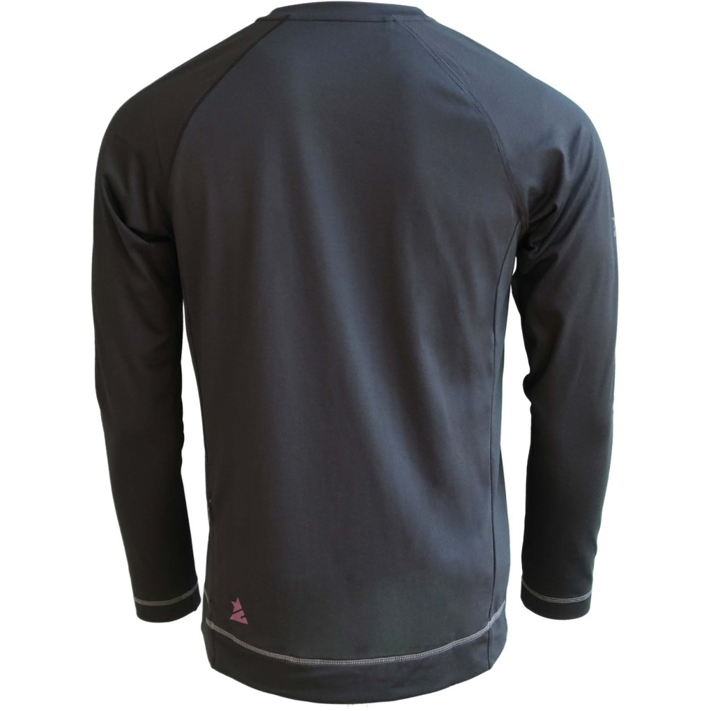 Zimtstern PureFlowz Eco Long Sleeve Shirt Men - Pirate Black