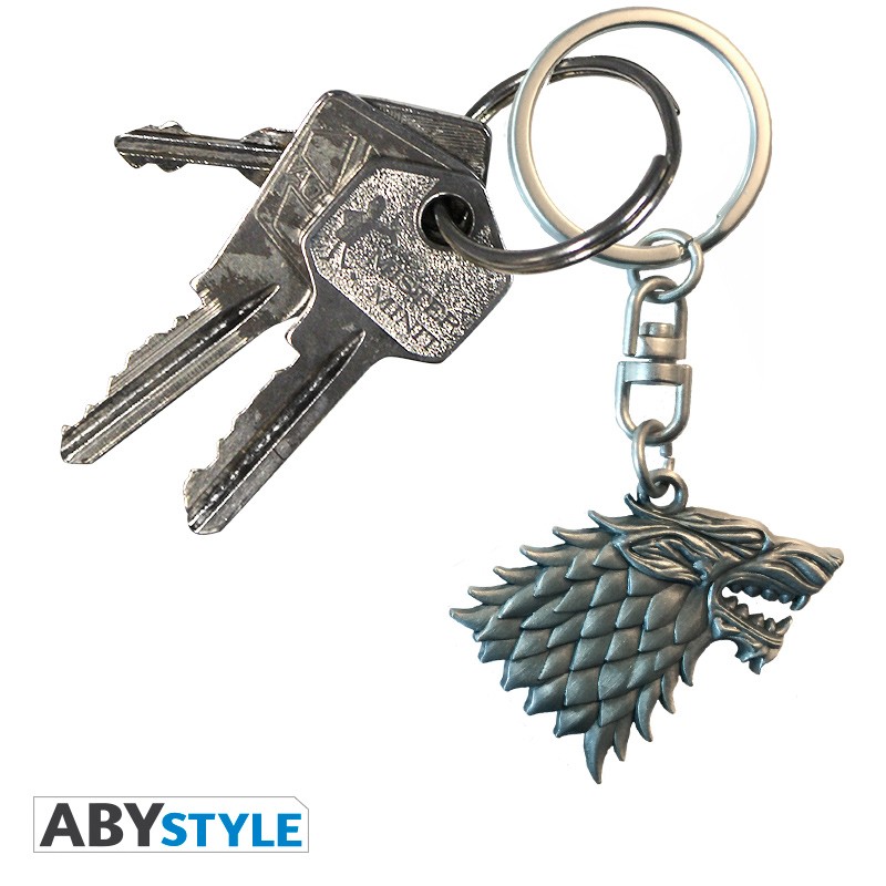 GAME OF THRONES 3D Keychain Stark
