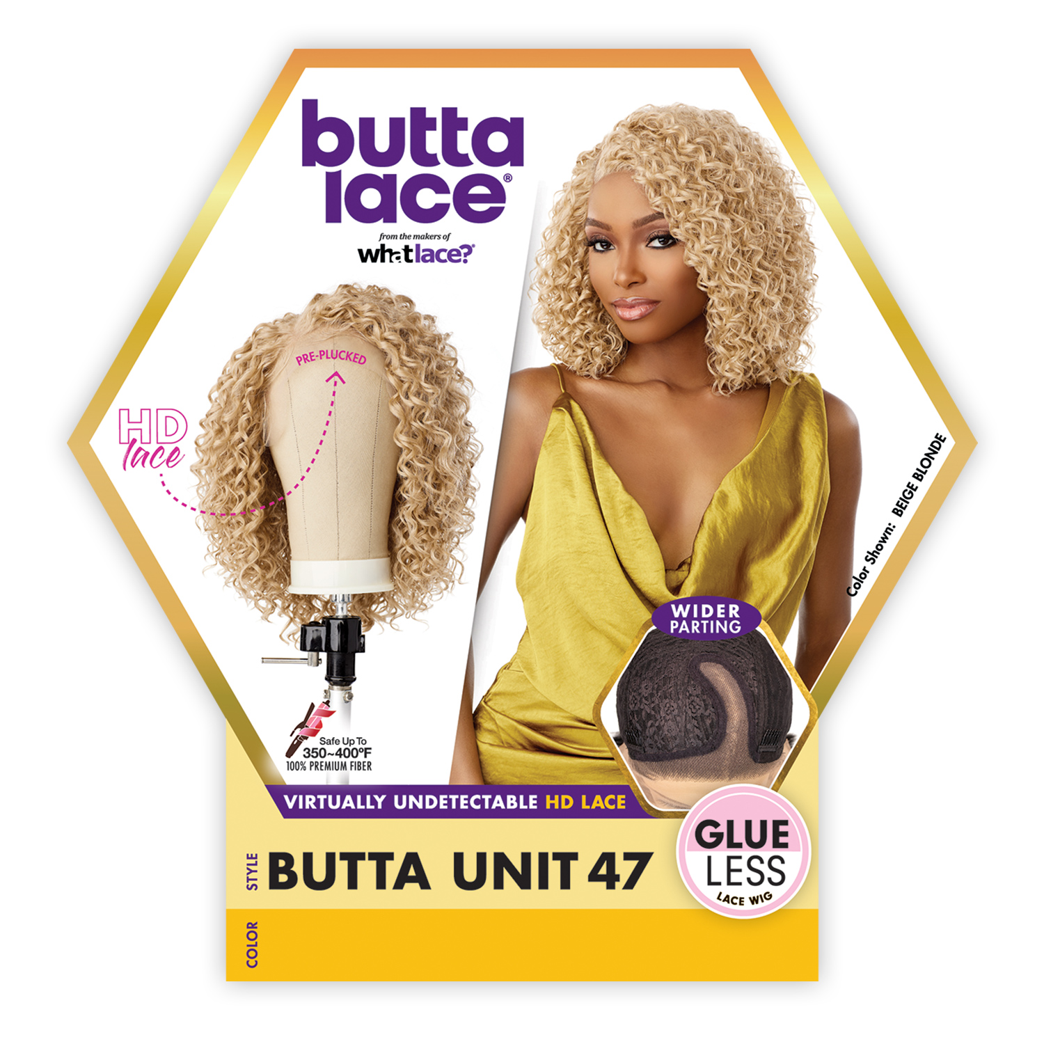 Sensationnel HD Lace Front Wig Glueless Butta Lace Unit 47