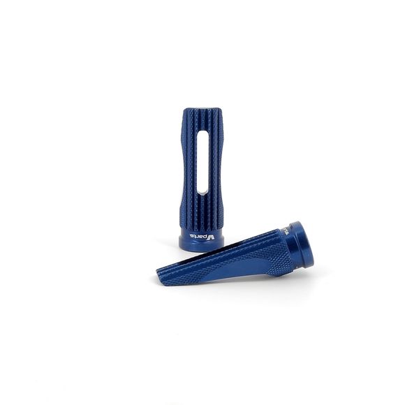 MFW Racing Pro 2 Footrests Blue UniversalRef: Bi01784A / 1081778002