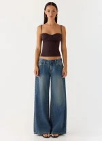 Ame Underwire Top - Chocolate