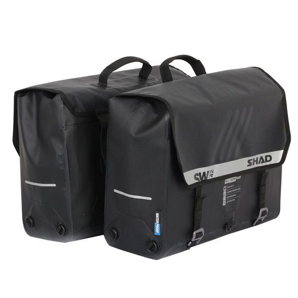 Shad SW42 saddlebags (2 x 25 liters) Universal - BlackRef : SHX0SW42 / X0SW42