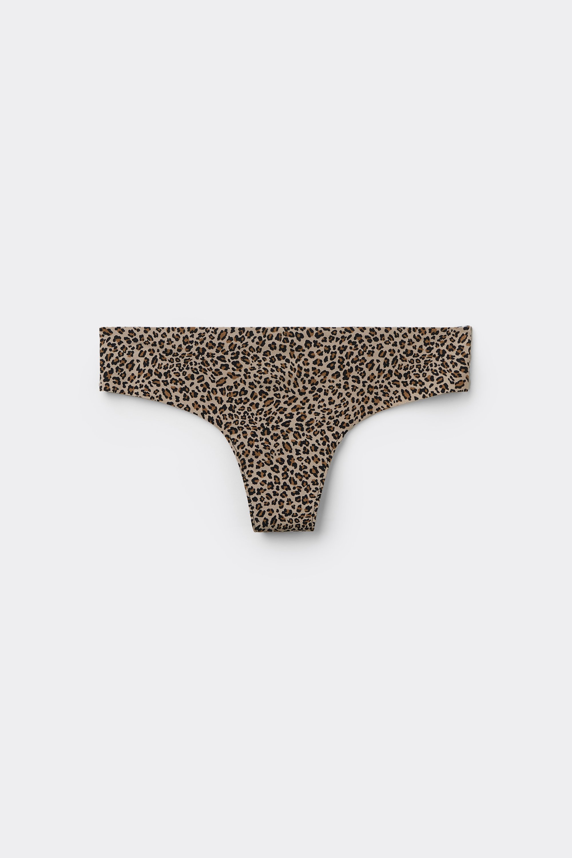 Laser-Cut Printed Microfibre Brazilian Briefs