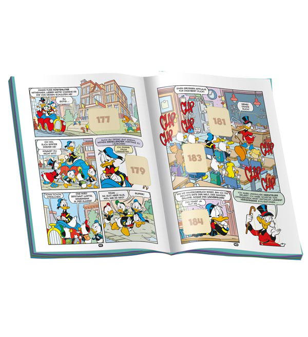 Panini Donald Duck 90 Stickers & Cards - Album (German Version)