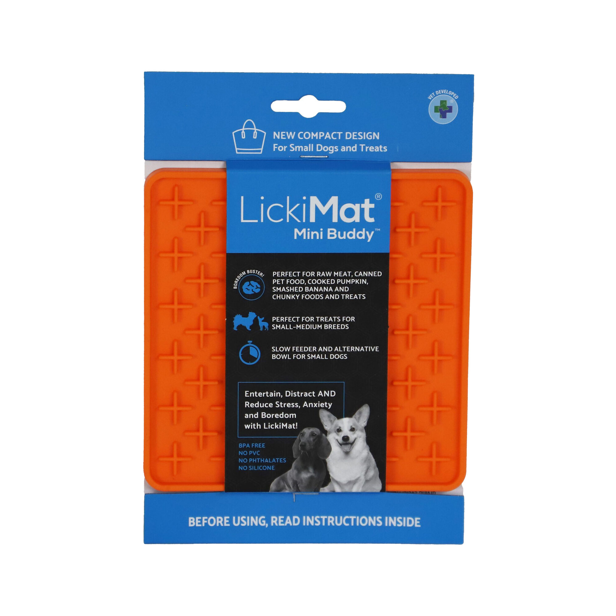 LickiMat Mini Buddy - Orange