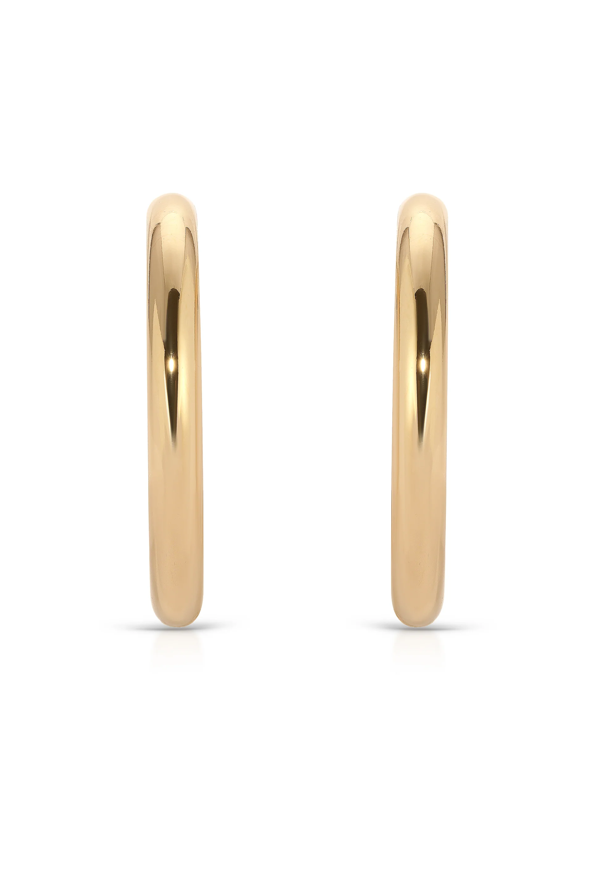 Large Thick Classic Hoops