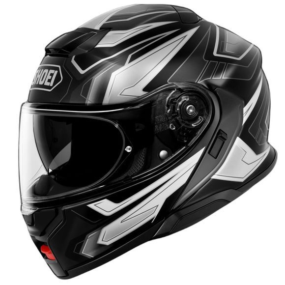Casque modulable Shoei NEOTEC 3 - ANTHEM - Noir / BlancRef : SI0563