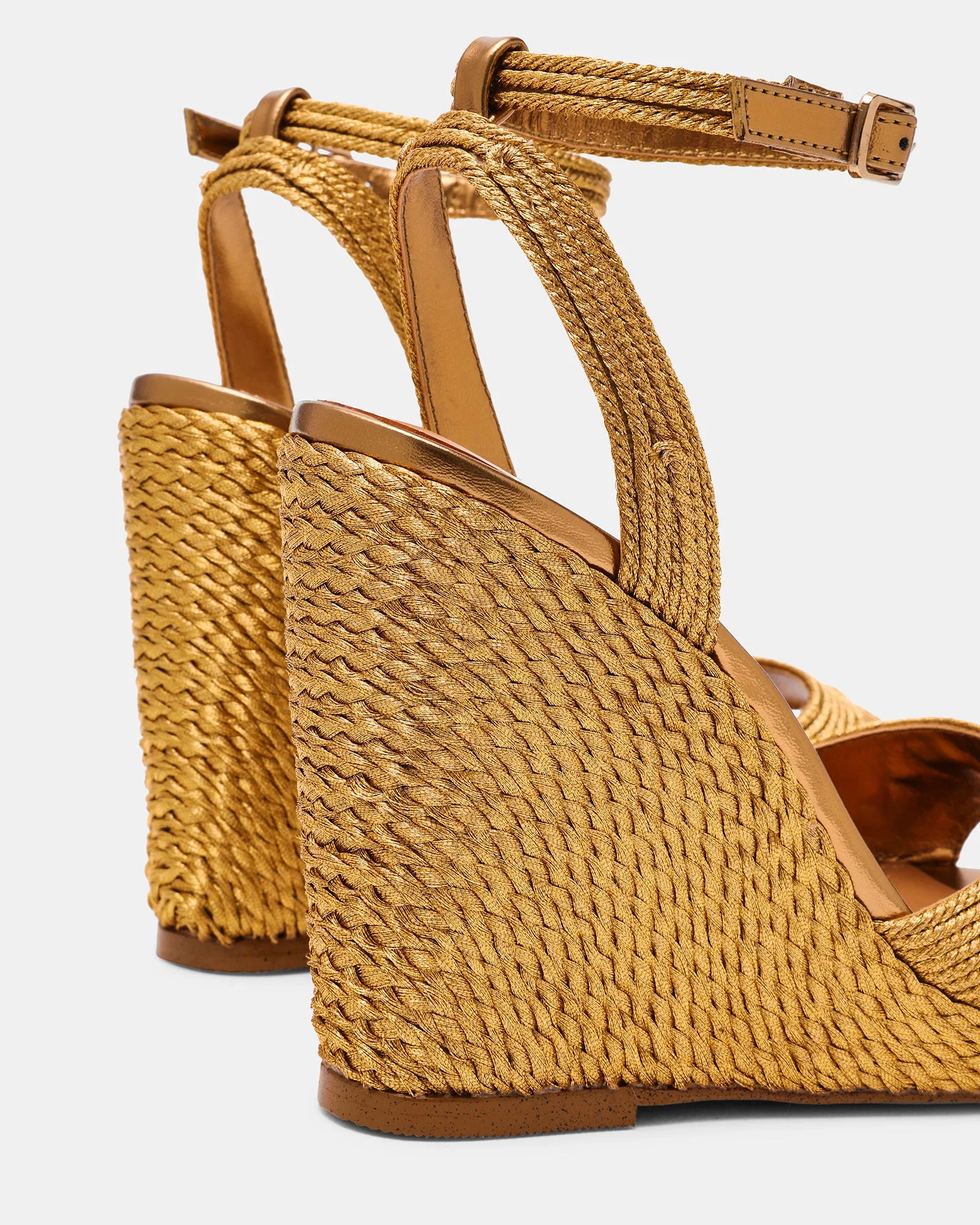 Devin Bronze Raffia