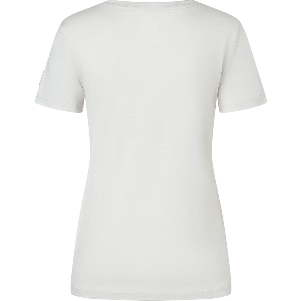 SUPER.NATURAL Bicycle N. Bio Tee Women - White Stone Melange/Blueberry