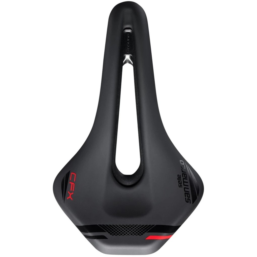 Selle San Marco Ground Carbon FX Shield Saddle - Wide L3 - black