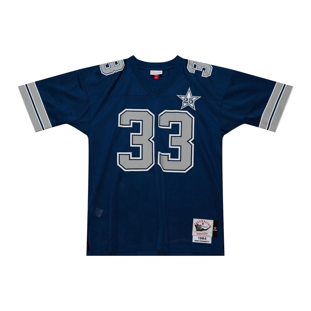 Tony Dorsett #33 Dallas Cowboys 1984 Mitchell & Ness Authentic NFL Jersey Navy