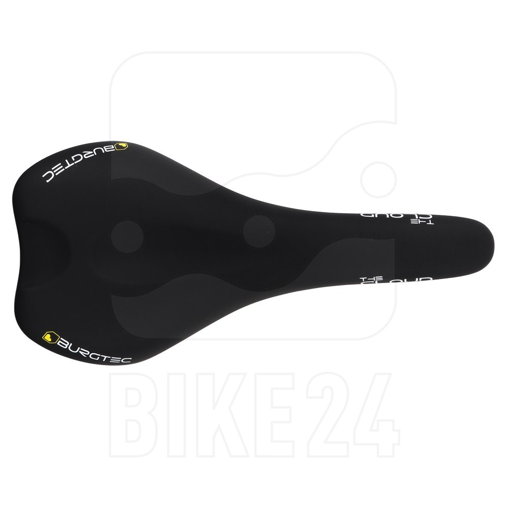 Burgtec The Cloud Saddle - Titanium Rails - Burgtec black
