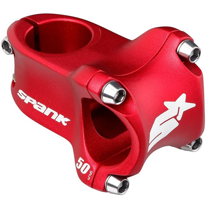 Spank Spike Race 2.0 - 31.8 Stem - shotpeen red