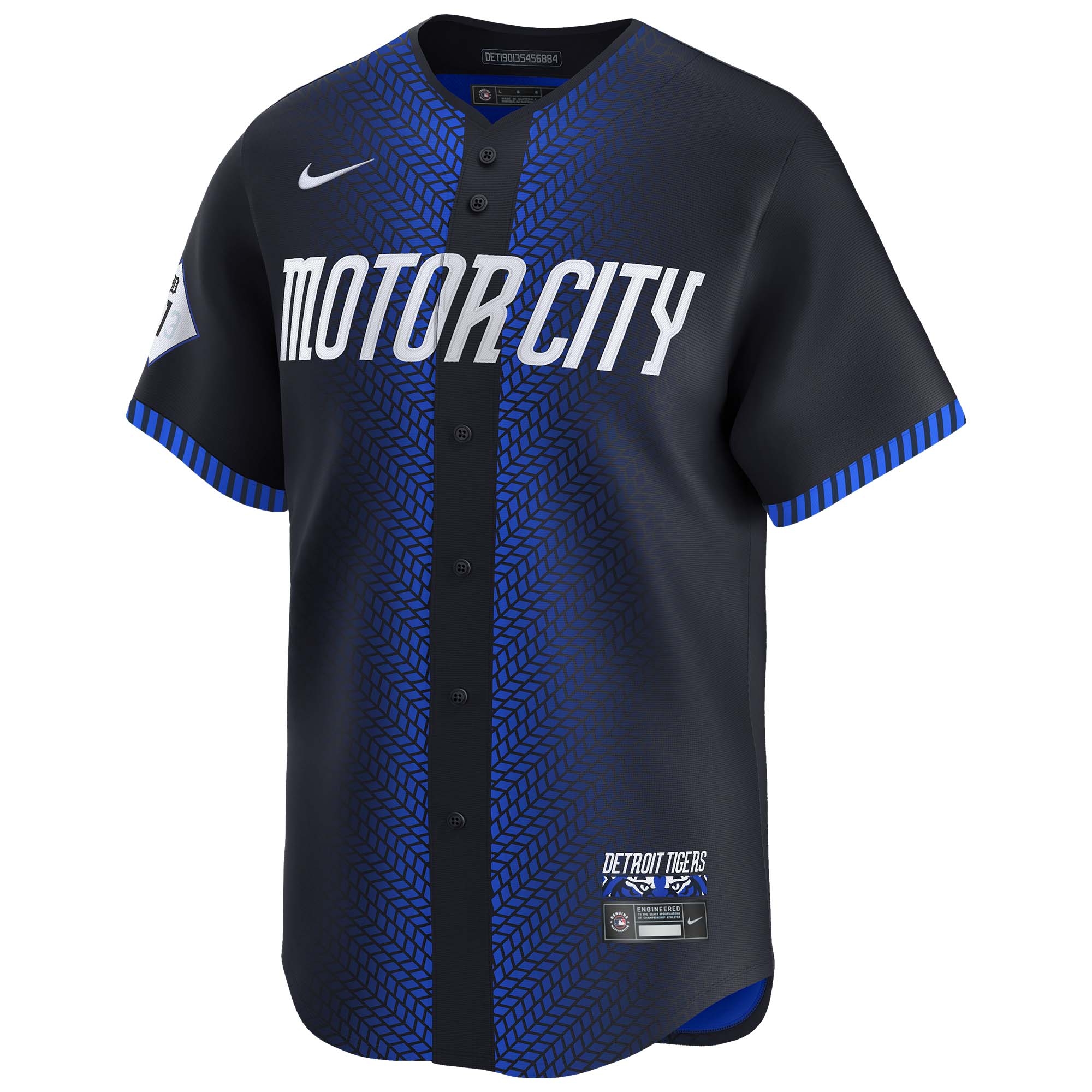 Detroit Tigers Limited City Connect MLB Jersey Navy