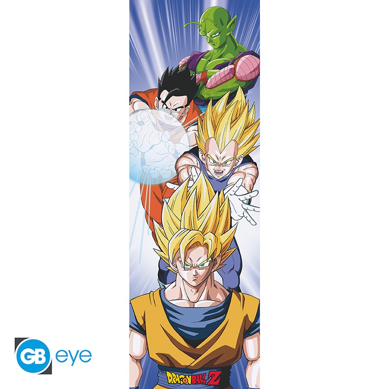 DRAGON BALL Door Poster Saiyans (53x158cm)