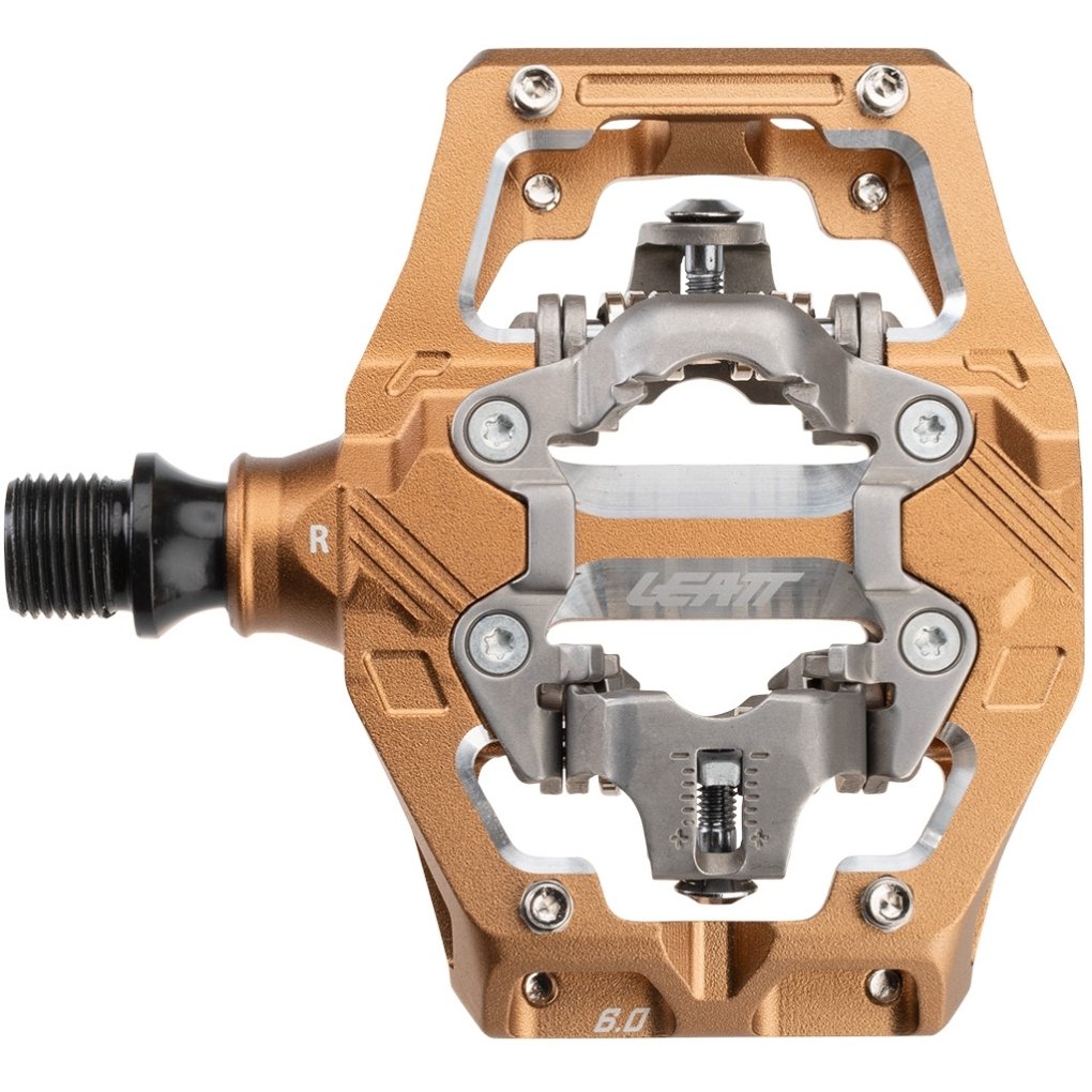 Leatt AllMtn 6.0 Clip-In Pedals - frost bronze
