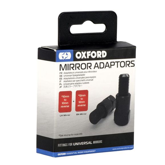 OXFORD OX581 rear view mirror support for reversible universal reversible mirror (10mm /10mm)Ref: od0125 / ox581