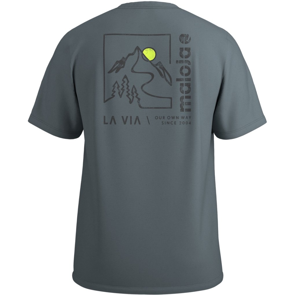Maloja PanchiaM. Traceable BioRe Tee Men - shaded sage 8987