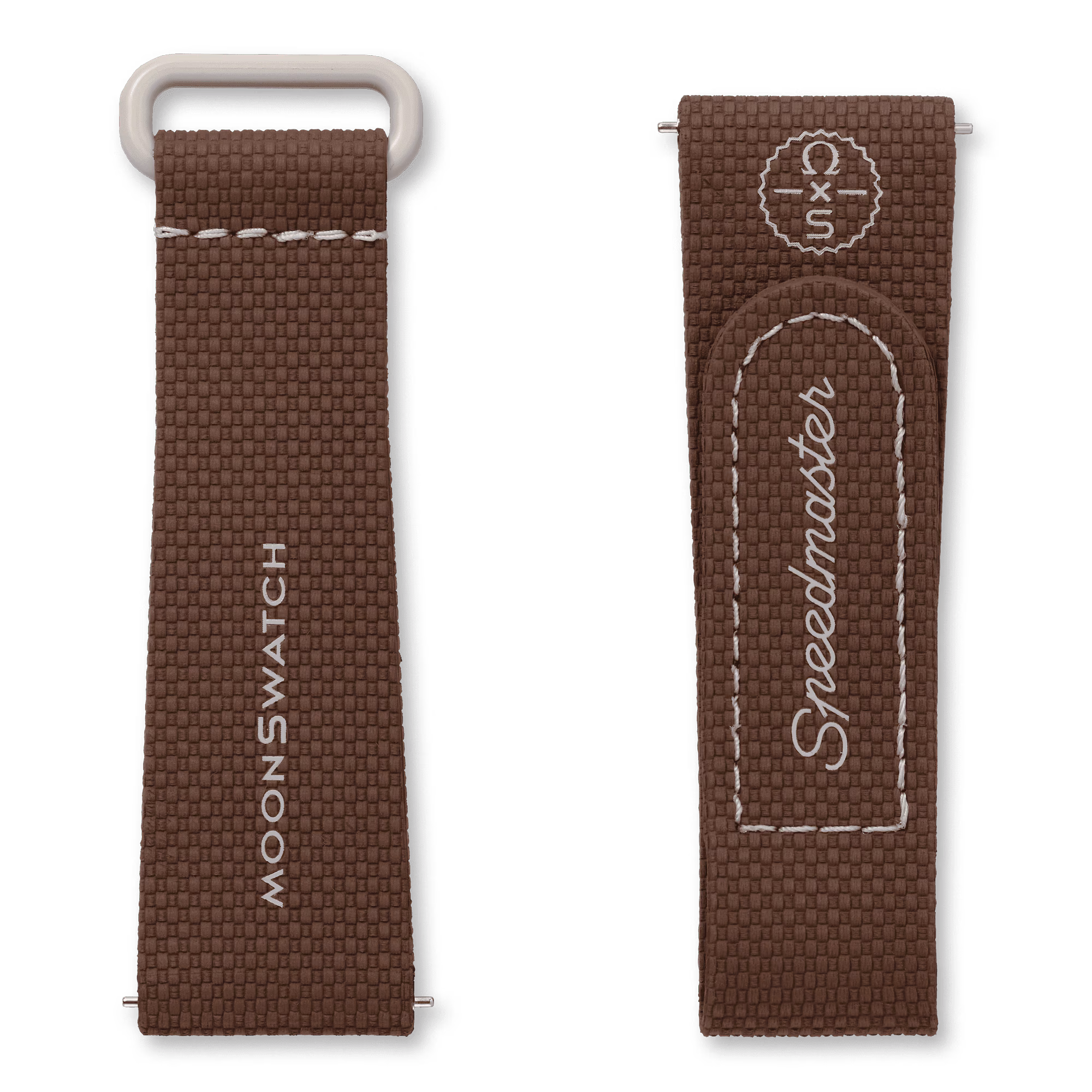 MOONSWATCH BROWN/BEIGE RUBBER