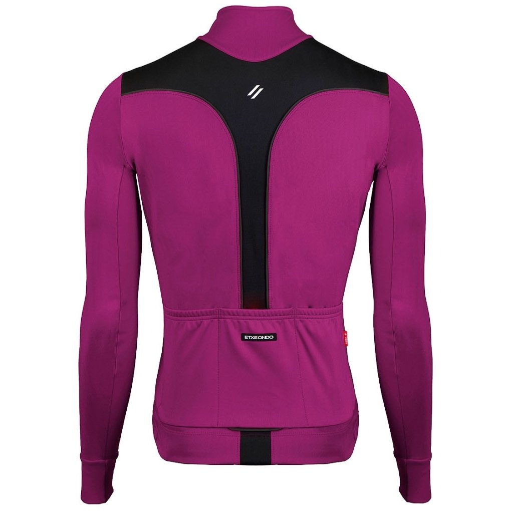 Etxeondo Dena Gore-Tex Windstopper Jacket Men - Burgundy/Black