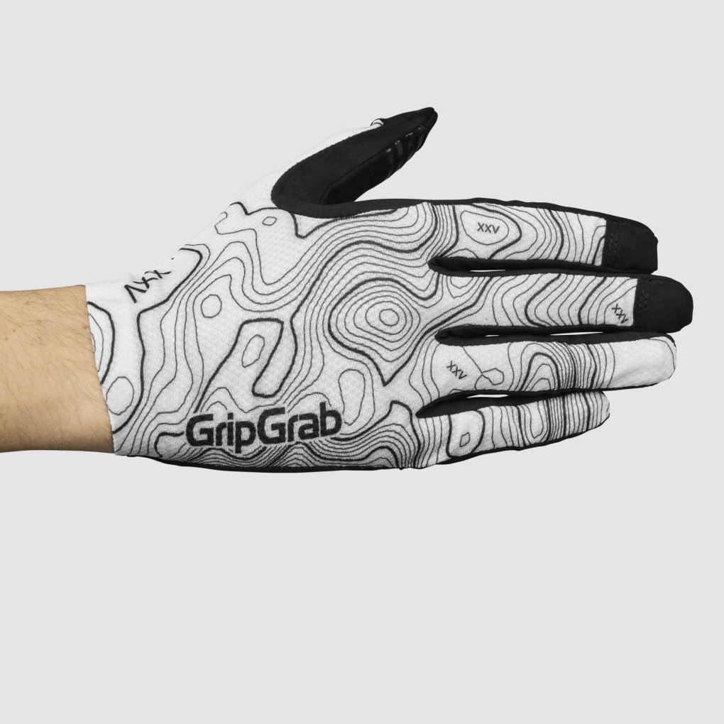 GripGrab Rebel Full Finger Gloves - White