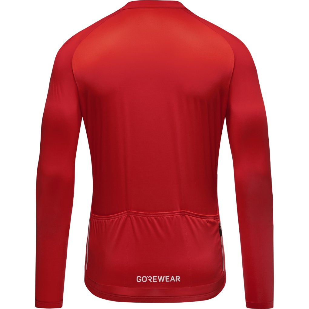 GOREWEAR Spinshift Long Sleeve Jersey Men - lab red DC00