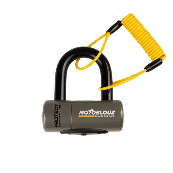 Motoblouz Protect Disc Sra Anti-Theft Device With Universal Cord - Black / GrayRef: KOR0003