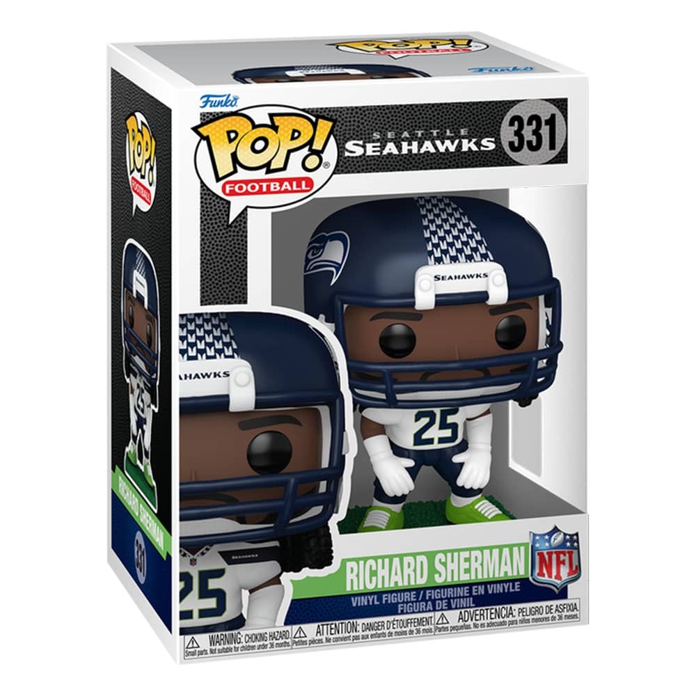 Funko POP! #331 Richard Sherman Seattle Seahawks Vinyl NFL Figure