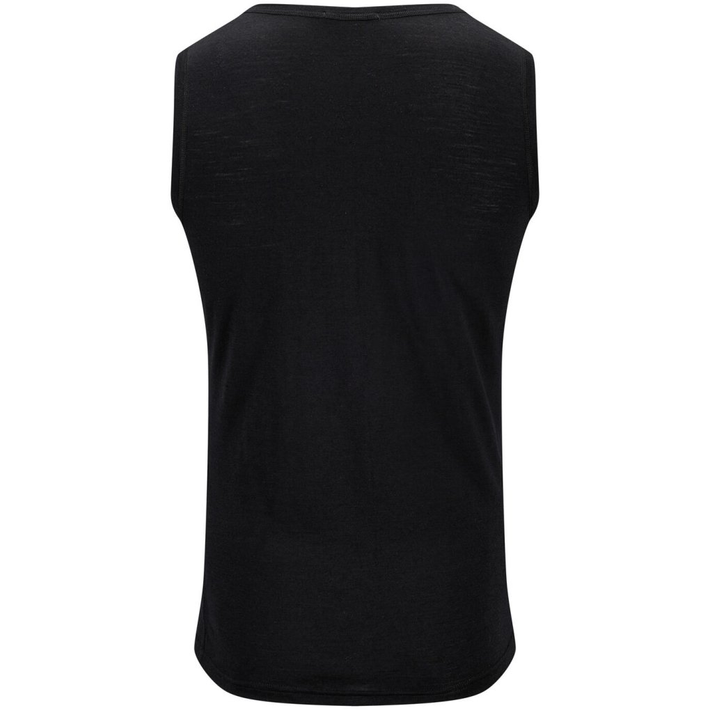 Aclima Lightwool 140 Singlet V2 Sleeveless Shirt Men - jet black