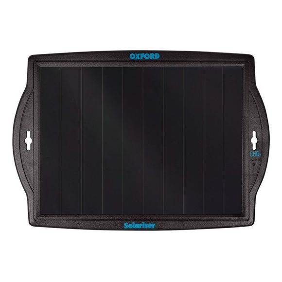 Chargeur de batterie Oxford Solaire SOLARISER pour batterie 12v Universel - NoirRef : OD0177 / OF949