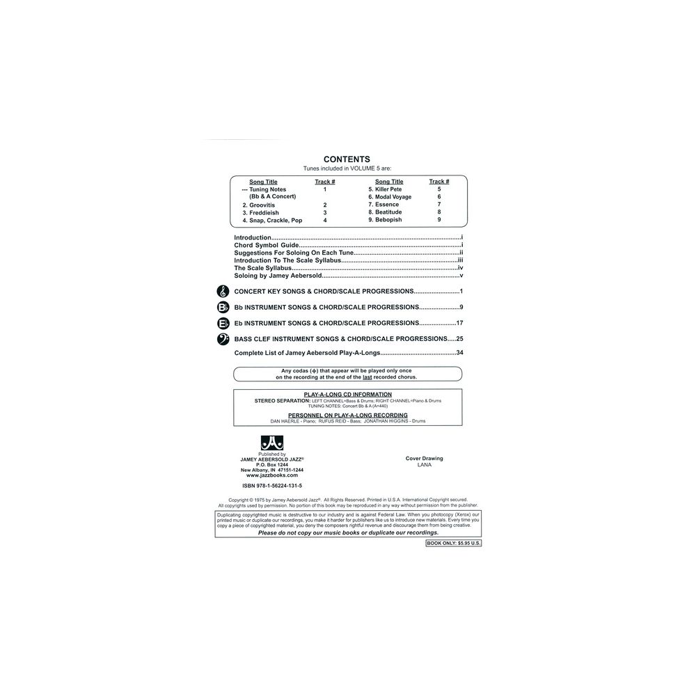 Jamey Aebersold Time to Play Music – Thomann Ireland