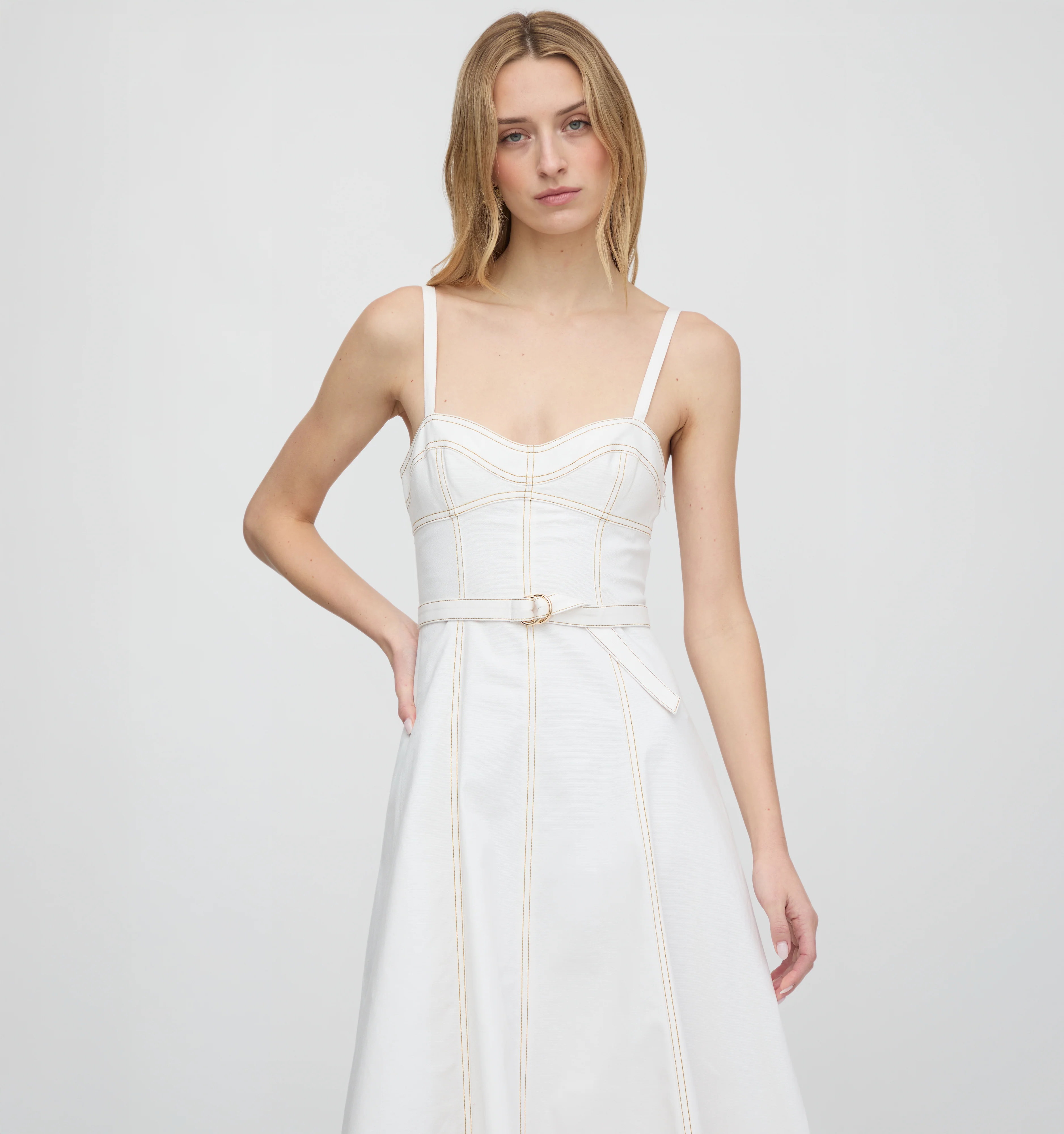 The Fiona Dress - Off White