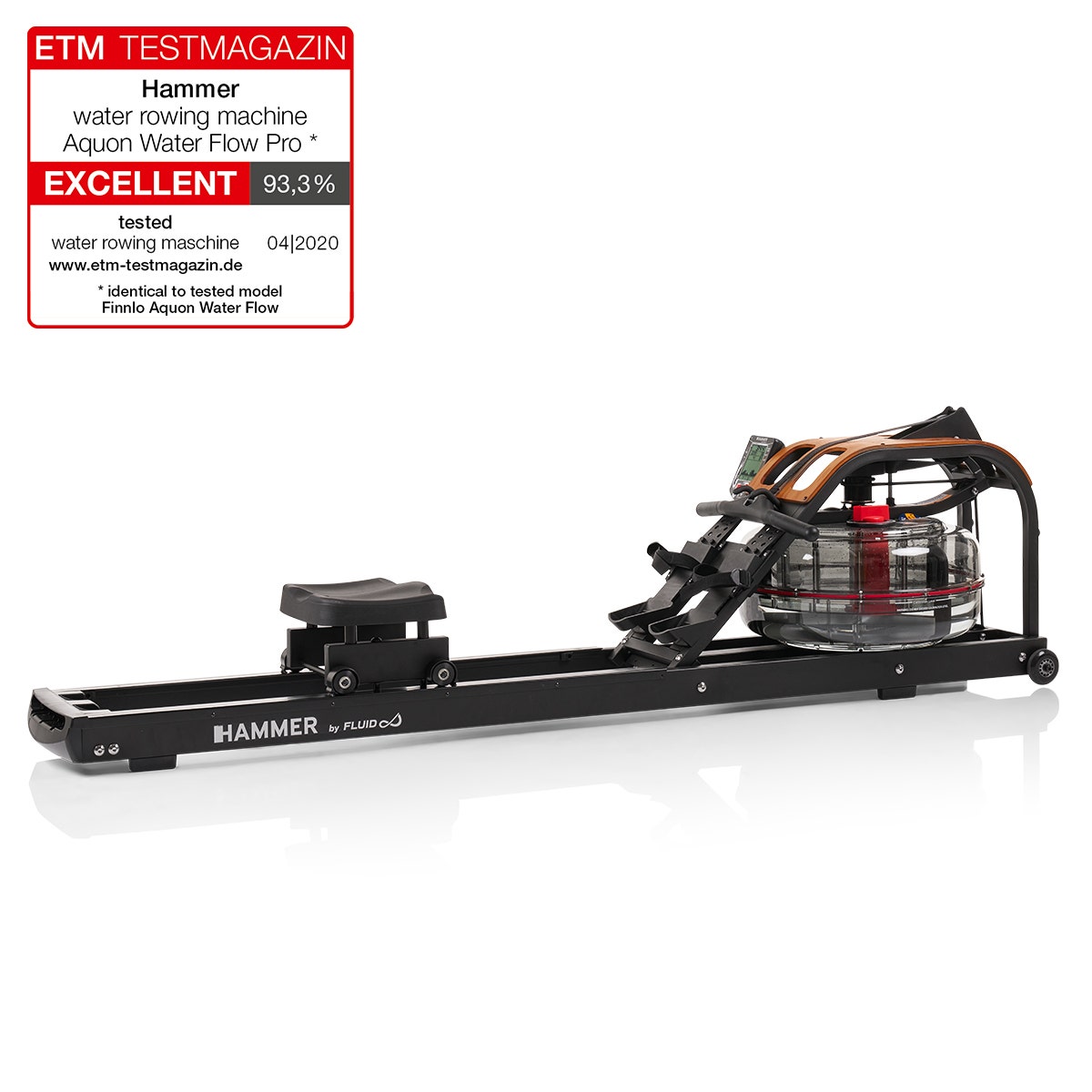 Water Rowing Machine Aquon Water Flow PRO