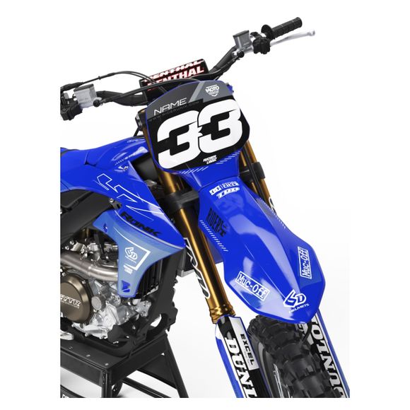 Kit déco RiderUnik TALK - BleuYAMAHA 80 PW 80 - 1986 - 1991 - 2014Ref : RU3087 / YA-TALK-2