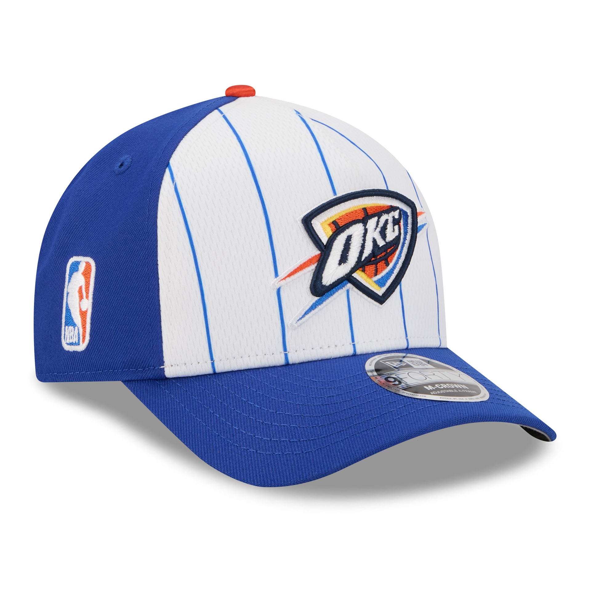 Oklahoma City Thunder 2025-26 NBA Tip-Off 9FORTY M-Crown A-Frame Snapback Cap