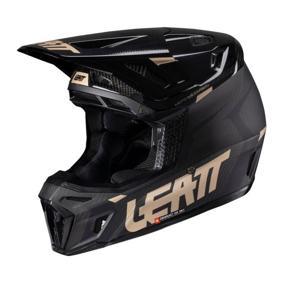 Casque cross Leatt 9.5 CARBON AVEC MASQUE 6.5 IRIS 2025 - CarboneRef : LB0849