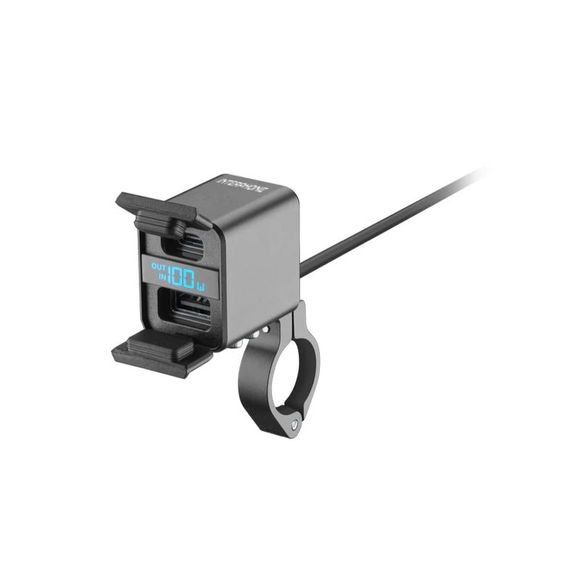 Chargeur High-Tech Interphone CHARGEUR ET MAINTIEN DE BATTERIE POUR MOTO 100WRef : ITP0066 / ACCHANDLEBAR100W