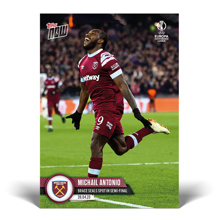 Topps UK - Brace seals spot in semi - EL TOPPS NOW® Card #42