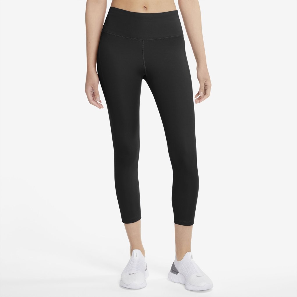 Nike Epic Fast Cropped Running Tights Women - black/reflective silver CZ9238-010