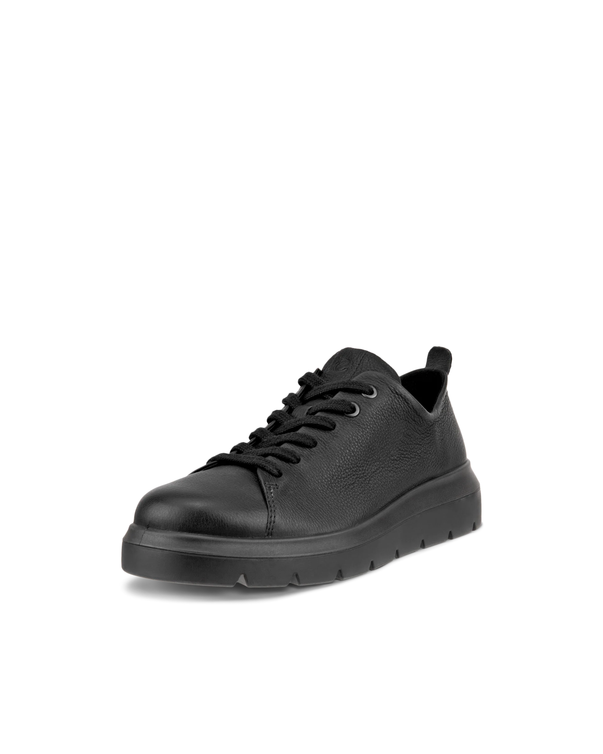 ECCO NOUVELLE Damen Lederschnürschuh Schwarz